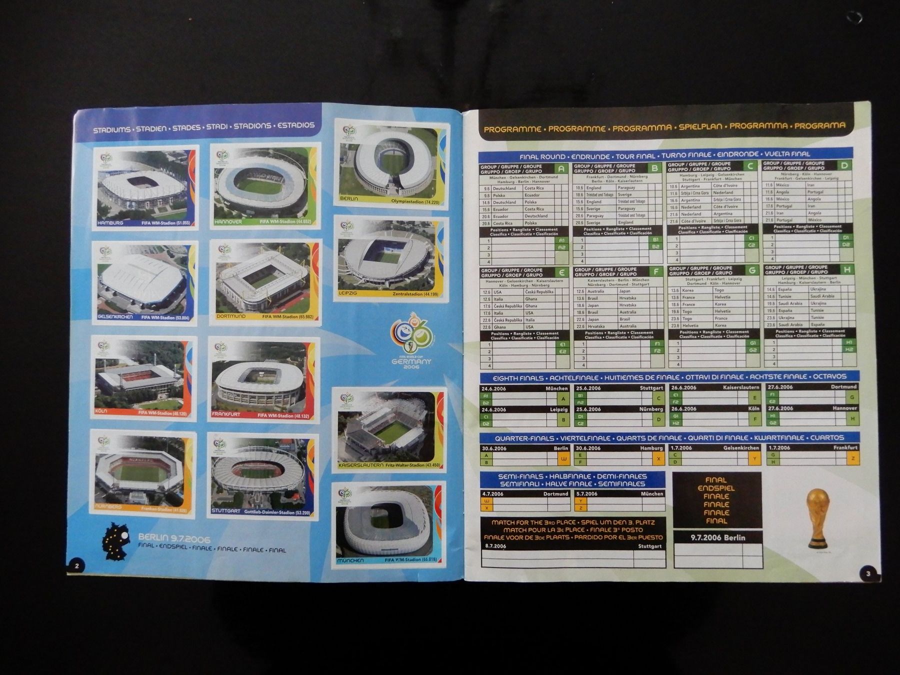Panini Album: Paninialbum WM2006 Deutschland – Usato da Staufen venduto da Bruneas 2