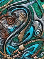 Keltisches Symbol "Divine Fligth" v. Gill Hobson