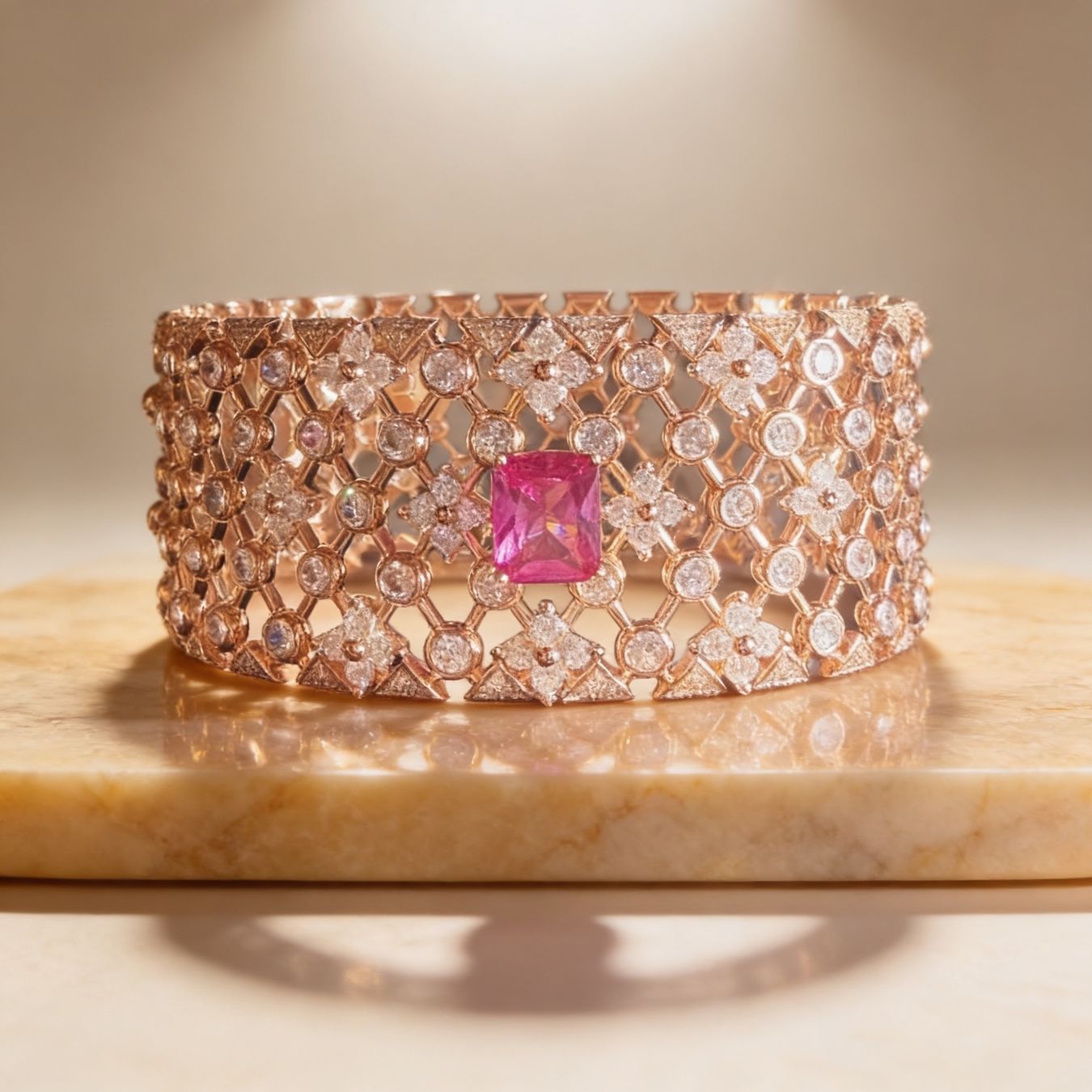 Bracciali & Braccialetti: Bracelet manchette Éclat royal – Nuovo e nell'imballaggio originale da St-Maurice venduto da Sandrinette123