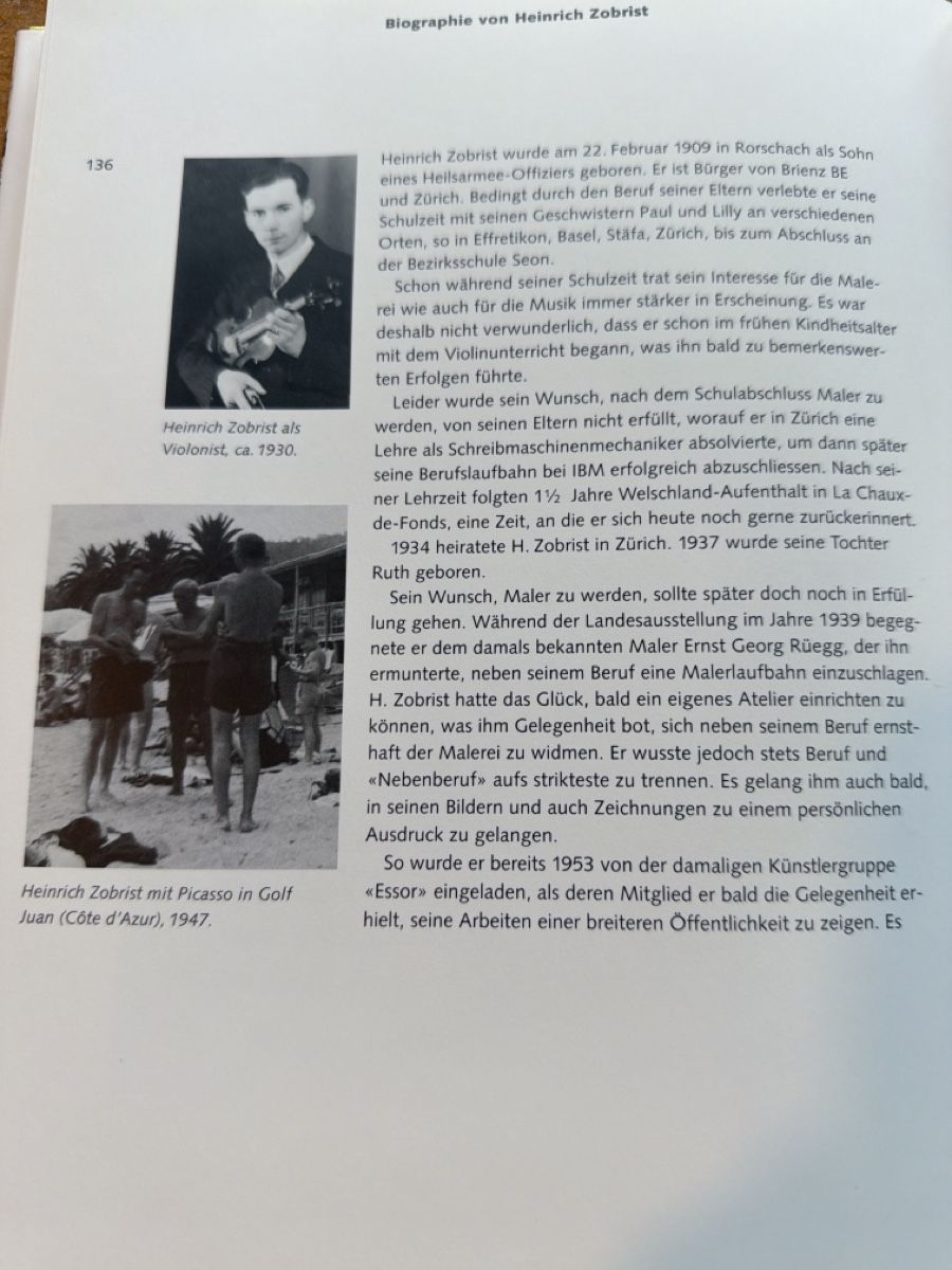Dipinti: Heinrich Zobrist Original – Usato da Ebmatingen venduto da bea_fph9 4