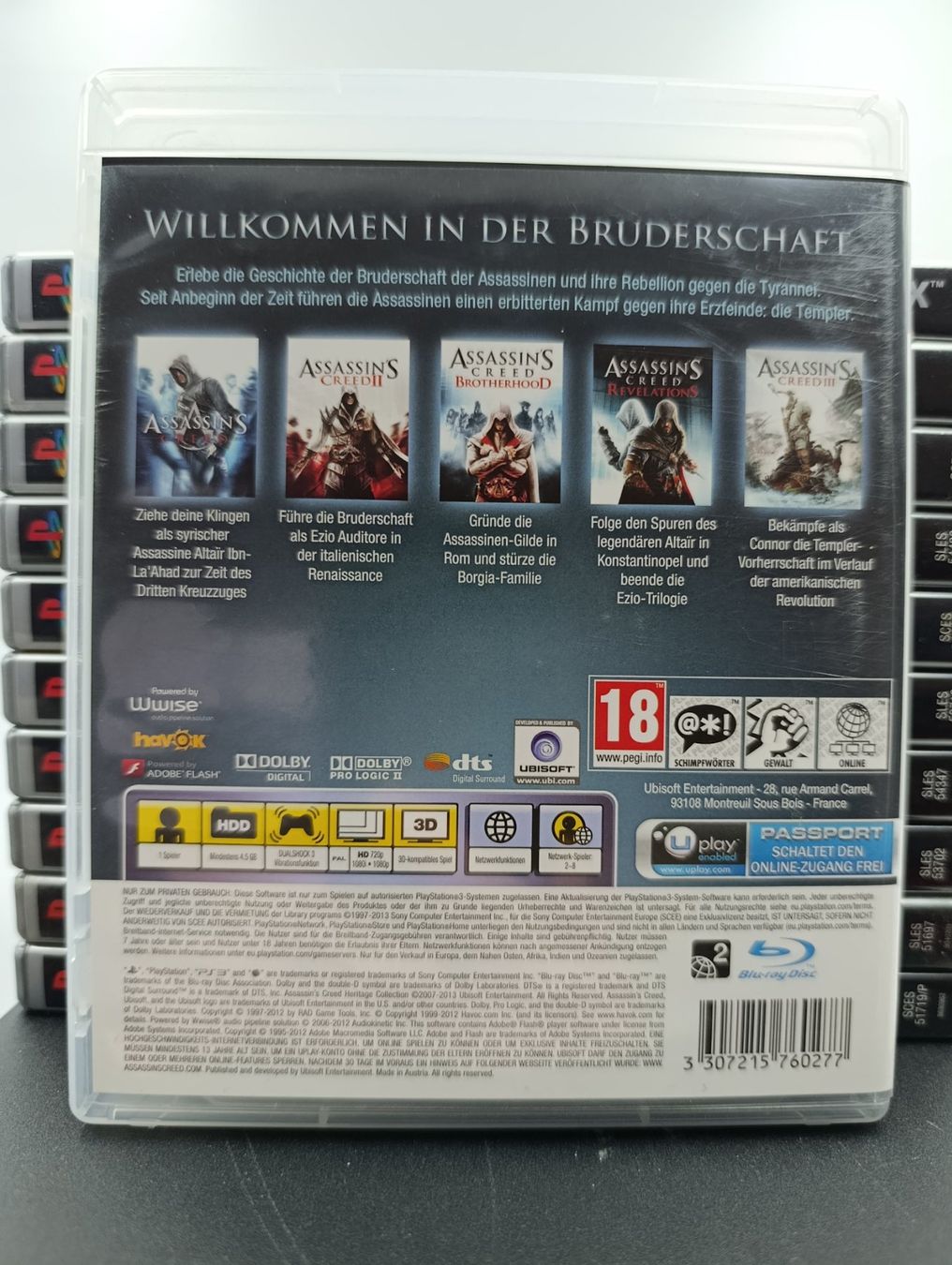 Sony Giochi: Assassin's Creed Heritage Collection PS3 – Usato da Wil SG venduto da Donaldus 1