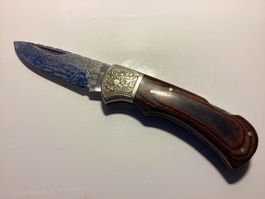 Taschenmesser mit Jagdmotiv "MESSERSCHMIEDE BÄNZIGER AU“