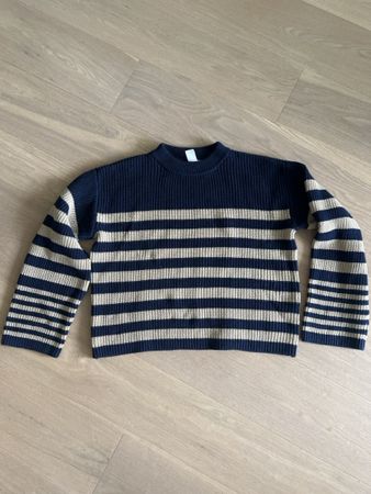 Gestreifter YAS Strickpullover, Grösse M, wie neu!