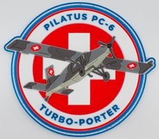 Pilatus PC-6 Turbo Porter Flugzeug 3D mit Klett, Rarität