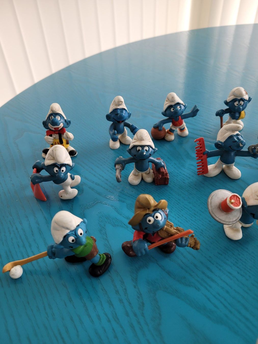 Schleich Giocattoli: Schlumpfsammlung 21 Stk – Usato da SCHÜBELBACH venduto da CoKaHa 1