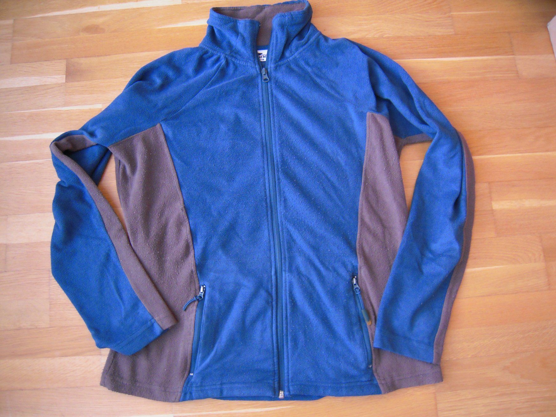 Maglioni & Felpe: Fleecejacke / Pullover Gr 36 / 38 - S / M (Petrol / Grau) – Usato da Uzwil venduto da visions77