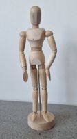 Holzpuppe/Gliederpuppe, ca. 22cm, weiblich und männlich