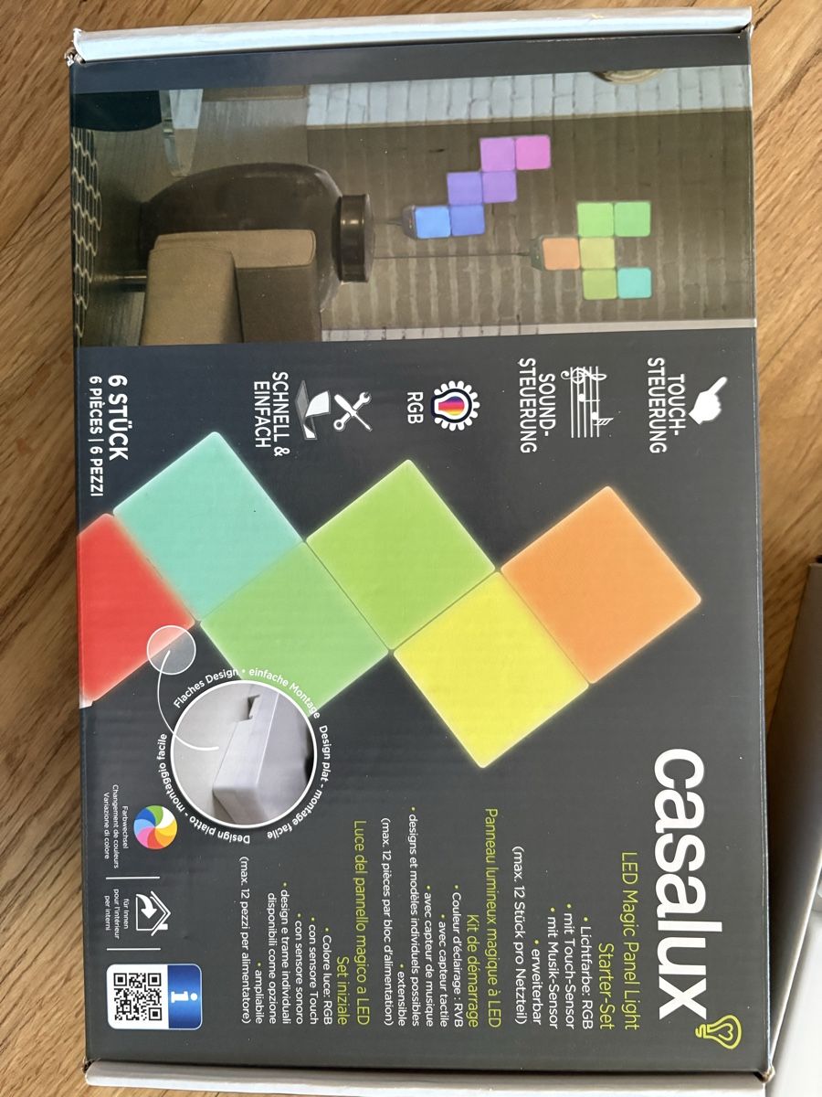 Lampade: Casalux LED Magic Panel Light / Tetrislampe – Nuovo e nell'imballaggio originale da Allschwil venduto da len_95wq 1