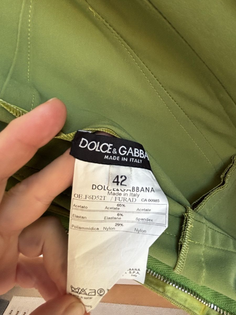 Dolce & Gabbana Vestiti: Robe Dolce & Gabbana, 42(IT), vert. – Usato da Morges venduto da kidamap 3