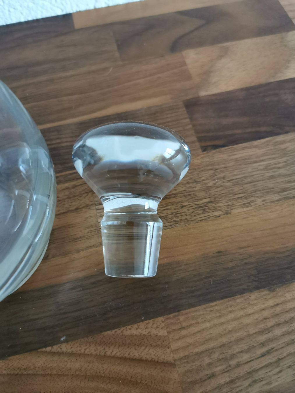 Caraffe: Wein Dekanter / Karaffe / Dekantierkaraffe mit Deckel – Usato da Boniswil venduto da Totomat-Lady2 3