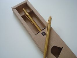 Caran d'Ache Nespresso Kugelschreiber Gold Nicaragua