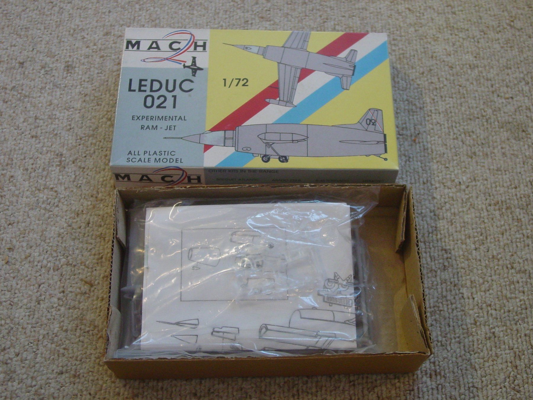 Kit di modellismo & Modellini statici: Mach 2 Leduc 021 1/72 Ram-Jet, Experimental, Neu – Nuovo (secondo la descrizione) da Hirschthal venduto da Juribu 1
