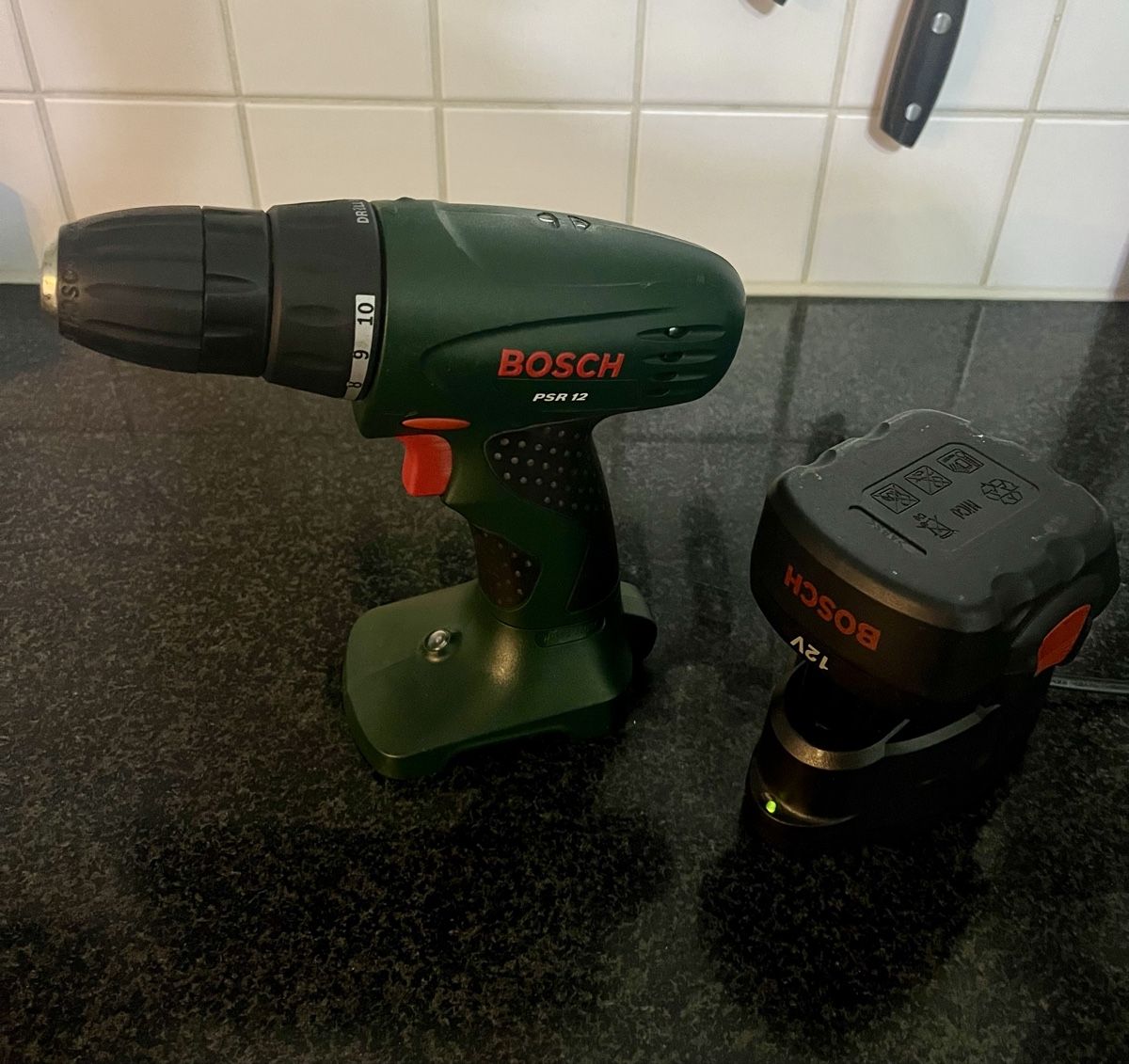 Bosch Trapani: Bosch PSR 12 Perceuse visseuse sans fil – Usato da Granges-Paccot venduto da hasan.shaker 1