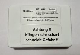 Ersatzmesser zu Husqvarma,Gardena,Navinow,McCulloch 12 St.