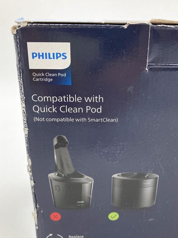 Philips Rasierapparate & Rasierklingen: PHILIPS | Quick Clean | Reinigungskartusche | 6 x – Neu (gemäss Beschreibung) aus Wittenbach von Restwert_St-Gallen 1