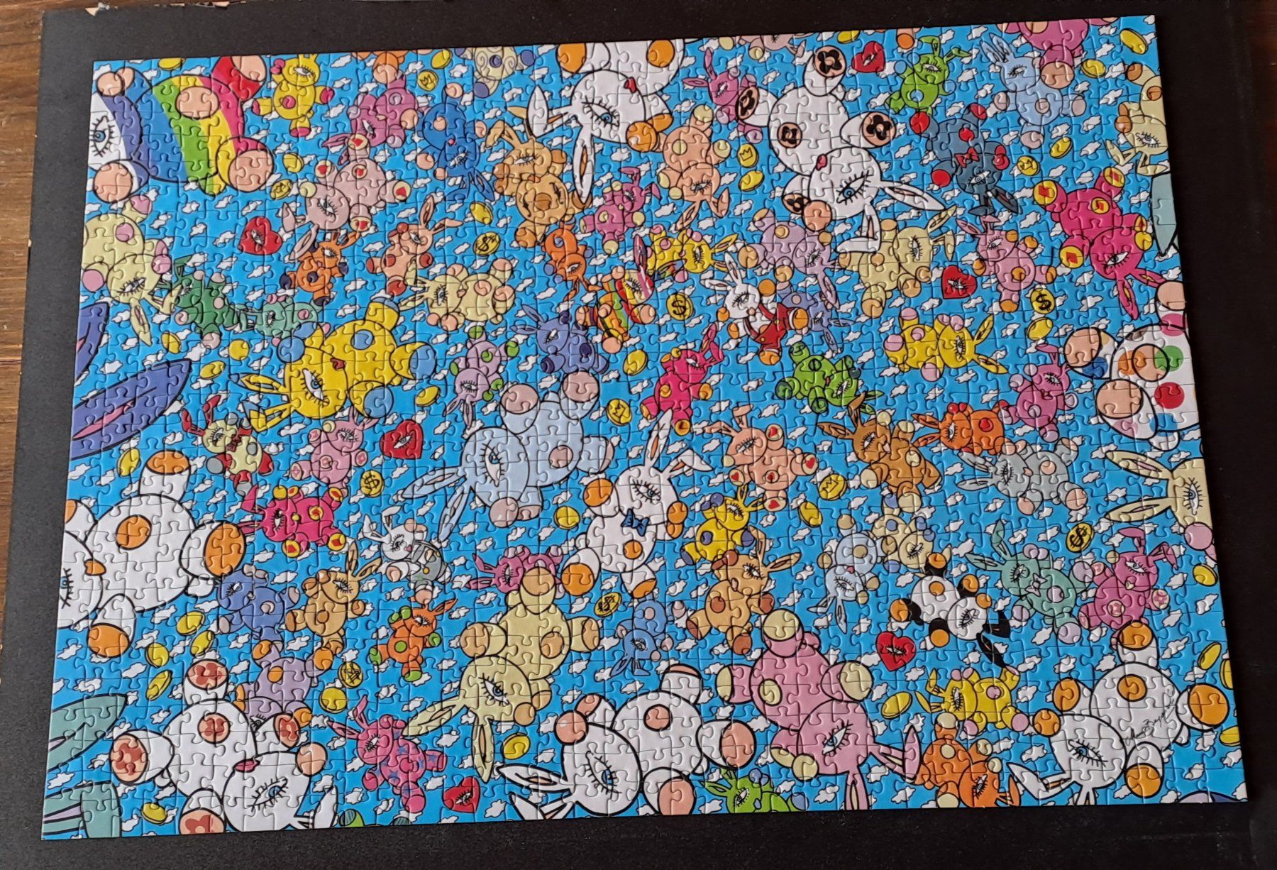 Ravensburger Puzzle: 1008 Teile MAGIC BUNNYS Ravensburger Challenge von 2024 – Usato da Zell ZH venduto da fossilchen 1