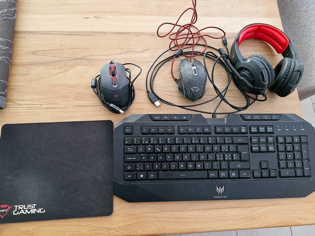 PC: Verschiedene TRUST GAMING Artikel – Usato da Freimettigen venduto da sch_25q7