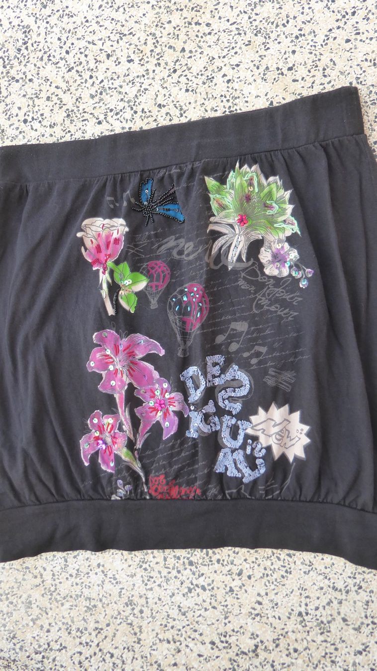 Desigual Top: Top ohne Träger Gr 38 Desigual – Usato da Sargans venduto da Benziner