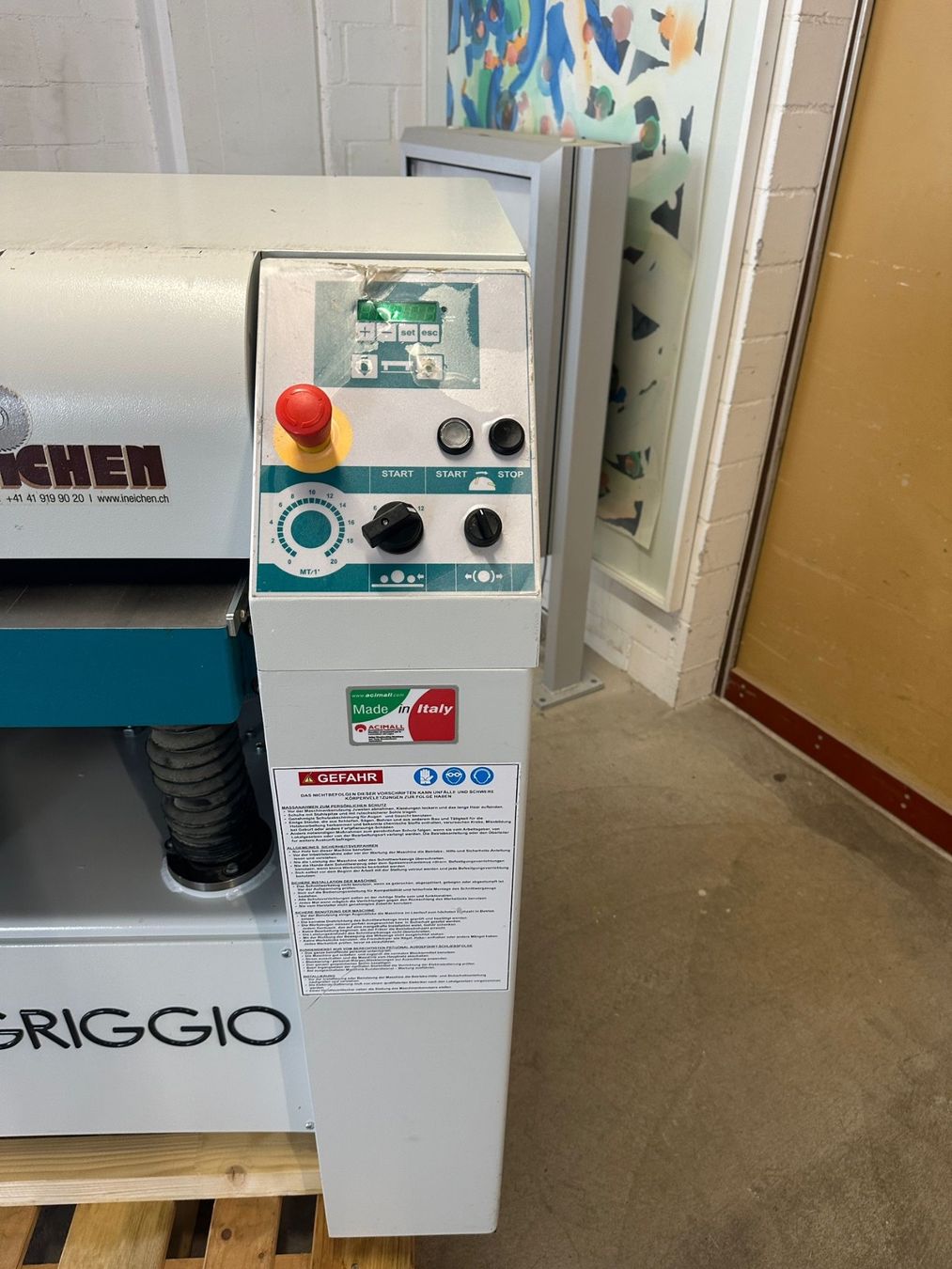 Tutte le macchine: Dickenhobelmaschine Griggio – Usato da Volketswil venduto da ars_sjh2 1