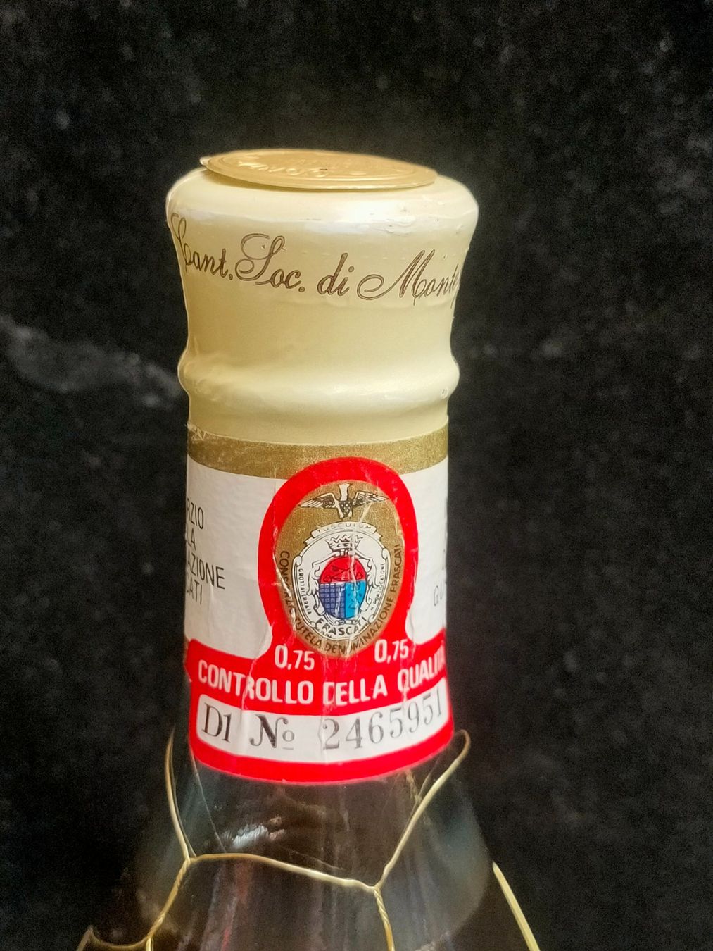 Bevande alcoliche: FRASCATI SUPERIORE – Nuovo (secondo la descrizione) da Genève venduto da Leboucheoreilles 4