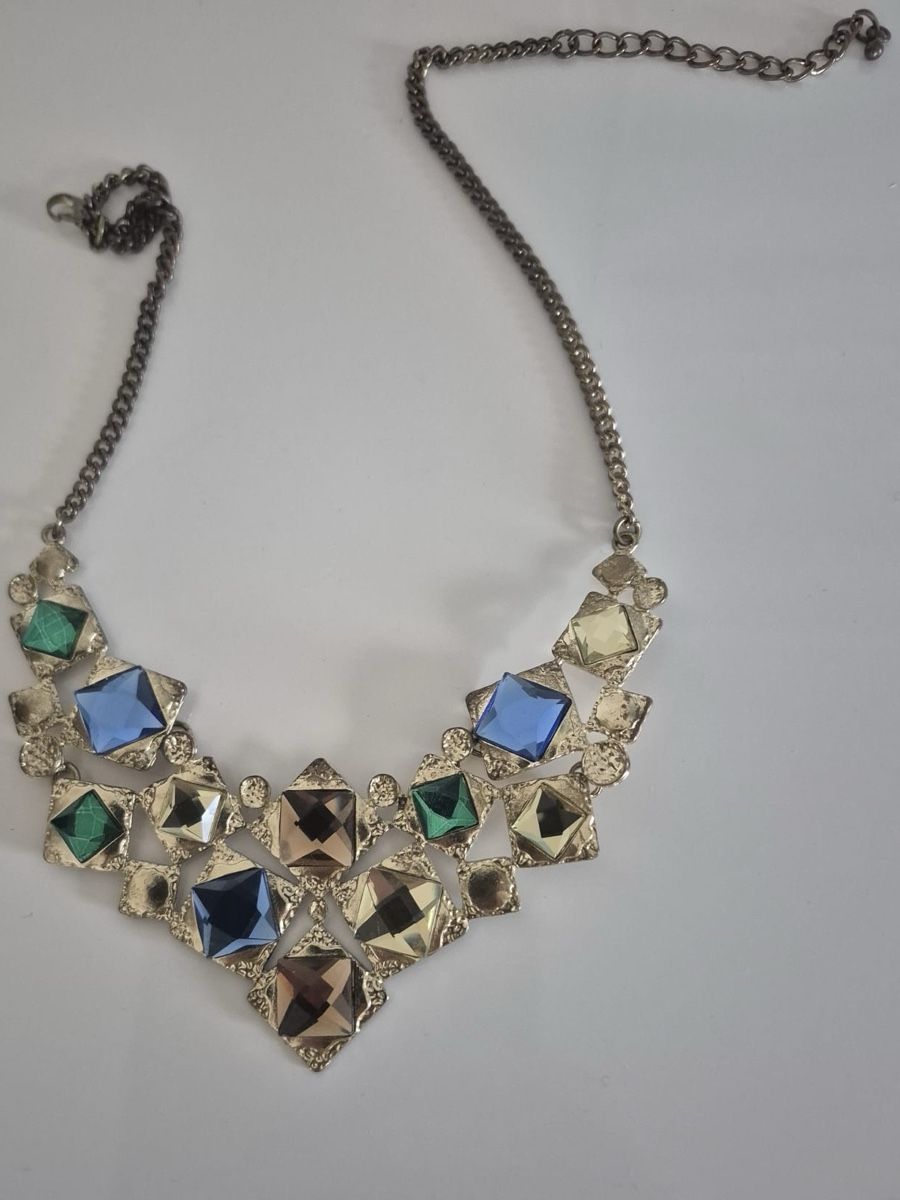 Catenine: Edles Colliers mit Strasssteinen – Usato da Wetzikon ZH venduto da id.erd