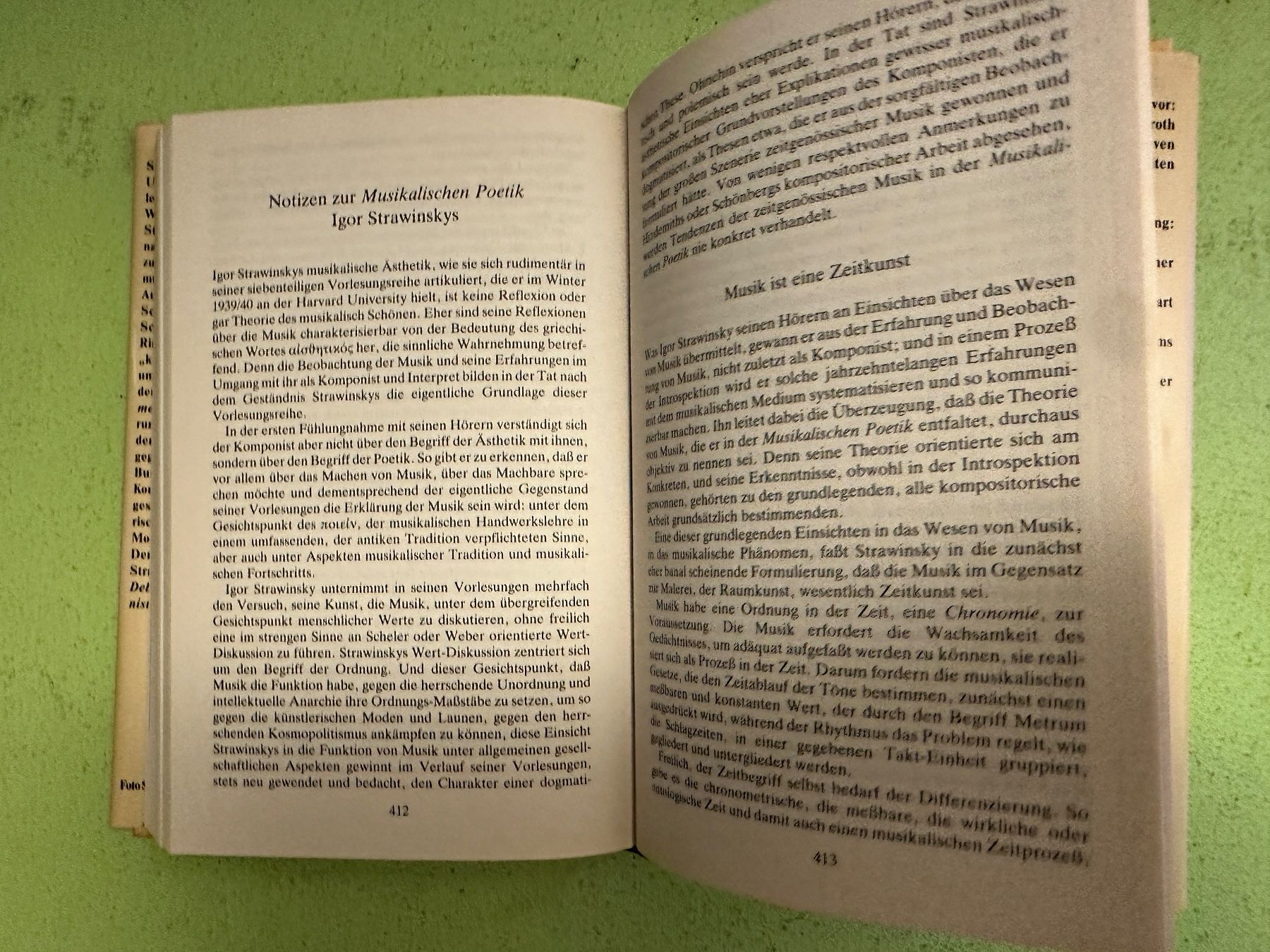 Libri: Wolfgang Burde: Strawinsky. Monographie. – Usato da Zürich venduto da allp 8