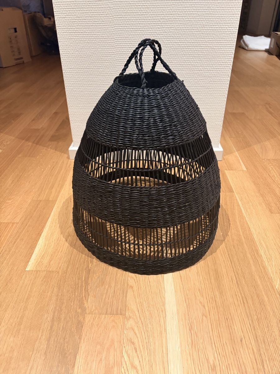 Ikea Lampadari & plafoniere: Lampe Korb schwarz  – Usato da Zürich venduto da Sandraastoll