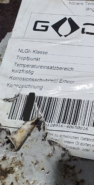 Oli & Additivi: Walzen,  Schmier Fett Blau – Nuovo (secondo la descrizione) da Degersheim venduto da sim_6zp7 1