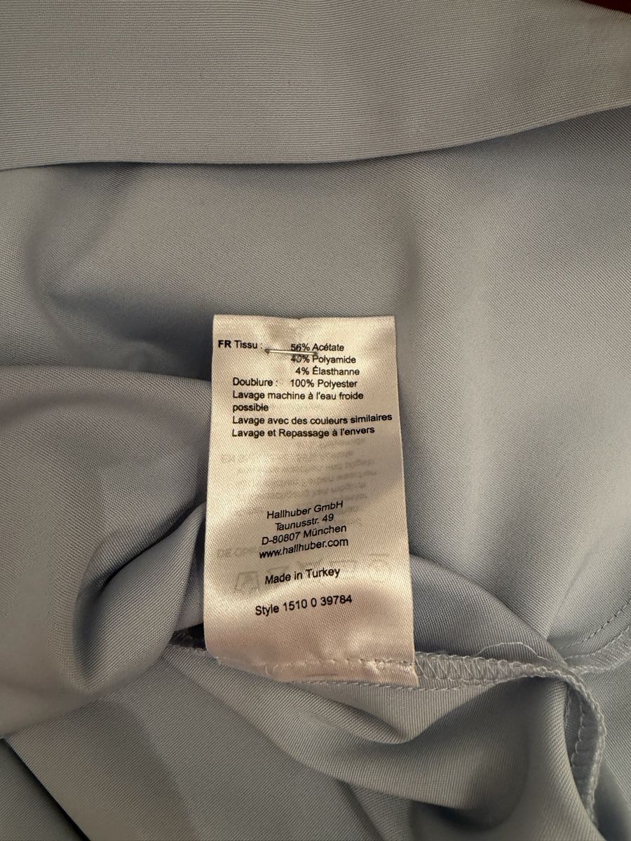 Hallhuber Vestiti: Hallhuber Kleid Hellblau Grösse 42 – Usato da Triesen venduto da giu_f78m 4