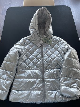 United Colors of Benetton Jacket silver size 150 new