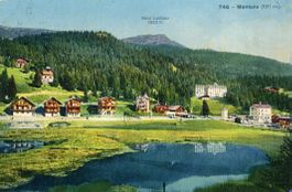 Montana  VS    et Mont Lachaux      en 1928