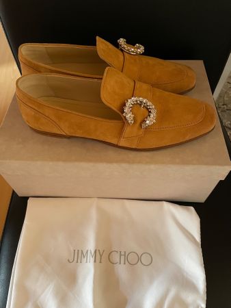 Jimmy Choo Loafers (37) in caramel