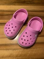CROCS Crocband Clogs, Pink, Gr. J2 (EU 33/34)