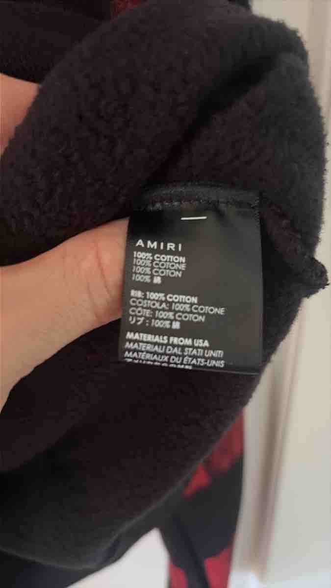 Amiri Maglioni & Felpe: Pullover Amiri Tauben-Print schwarz rot Grösse M – Nuovo (secondo la descrizione) da Zürich venduto da gilbert_co 3
