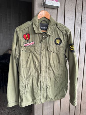Pull&Bear Jacke im Militärstil, Grösse S, Top Zustand!