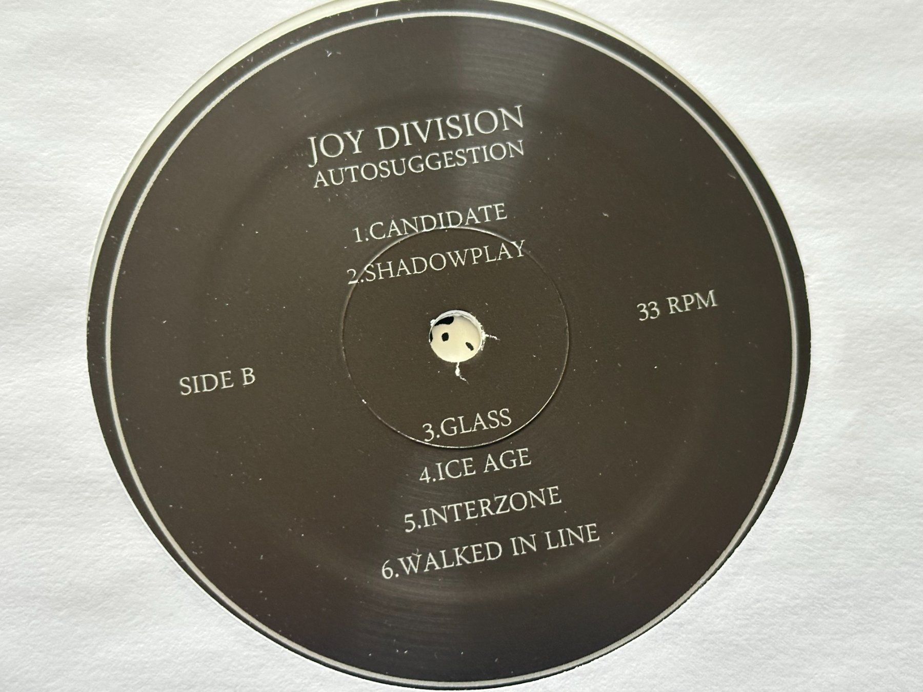 Dischi in vinile: JOY DIVISION LP AUTOSUGGESTION – Usato da Sion venduto da jaipur1401 3