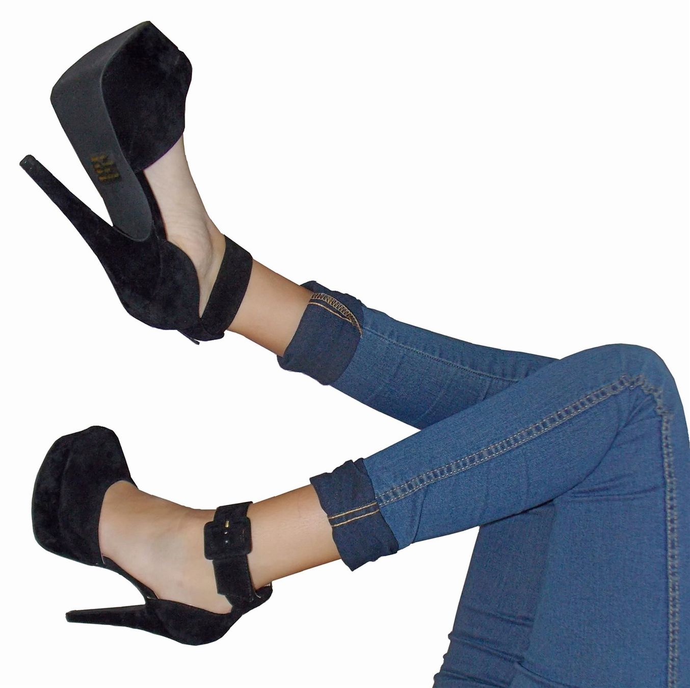 Scarpe da donna: Pumps Luichiny Gr 35,5 Blau oder Schwarz – Nuovo e nell'imballaggio originale da Horn venduto da thatlooksgood 4