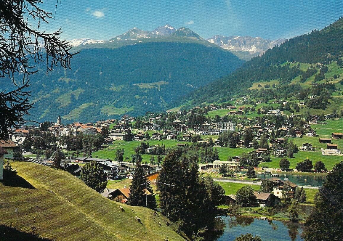 Cartoline postali: ASK Klosters, 1250 m ü.M. mit Madrisa – Usato da Kloten venduto da Kloetip