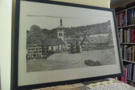 Litho Bühler Appenzell 1985 - Kojiro Matsubayashi, signiert