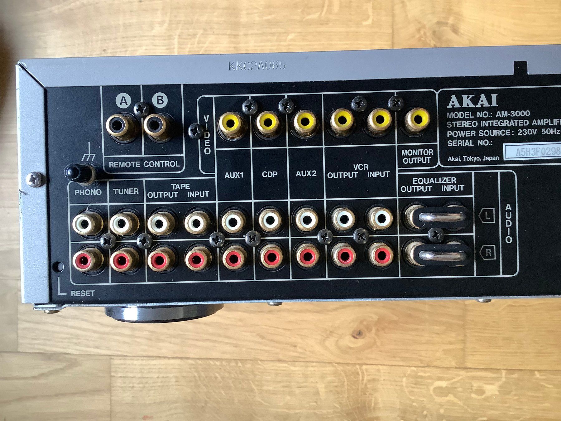 Akai Amplificatori: Vintag Verstärker AKAI AM-3000 – Usato da Zürich venduto da Alcesa 3