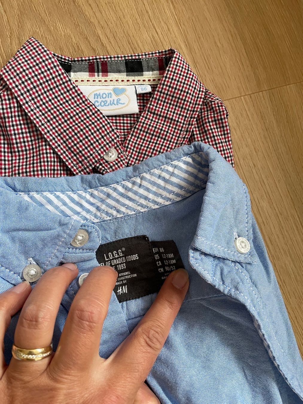 Chemises, T-shirts & Polos: Schöne elegante Jungen Hemd Grösse 86 – D'occasion à Ibach par murmeli1899 2