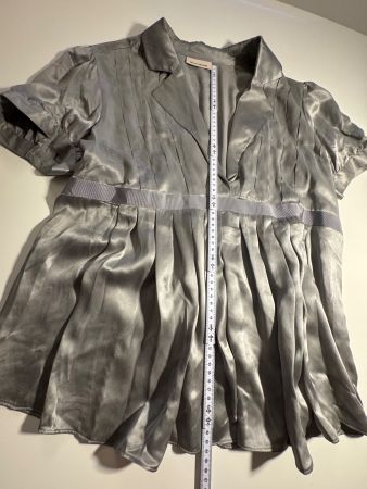 Sportliche Seidenbluse von DKNY Jeans Gr M/L