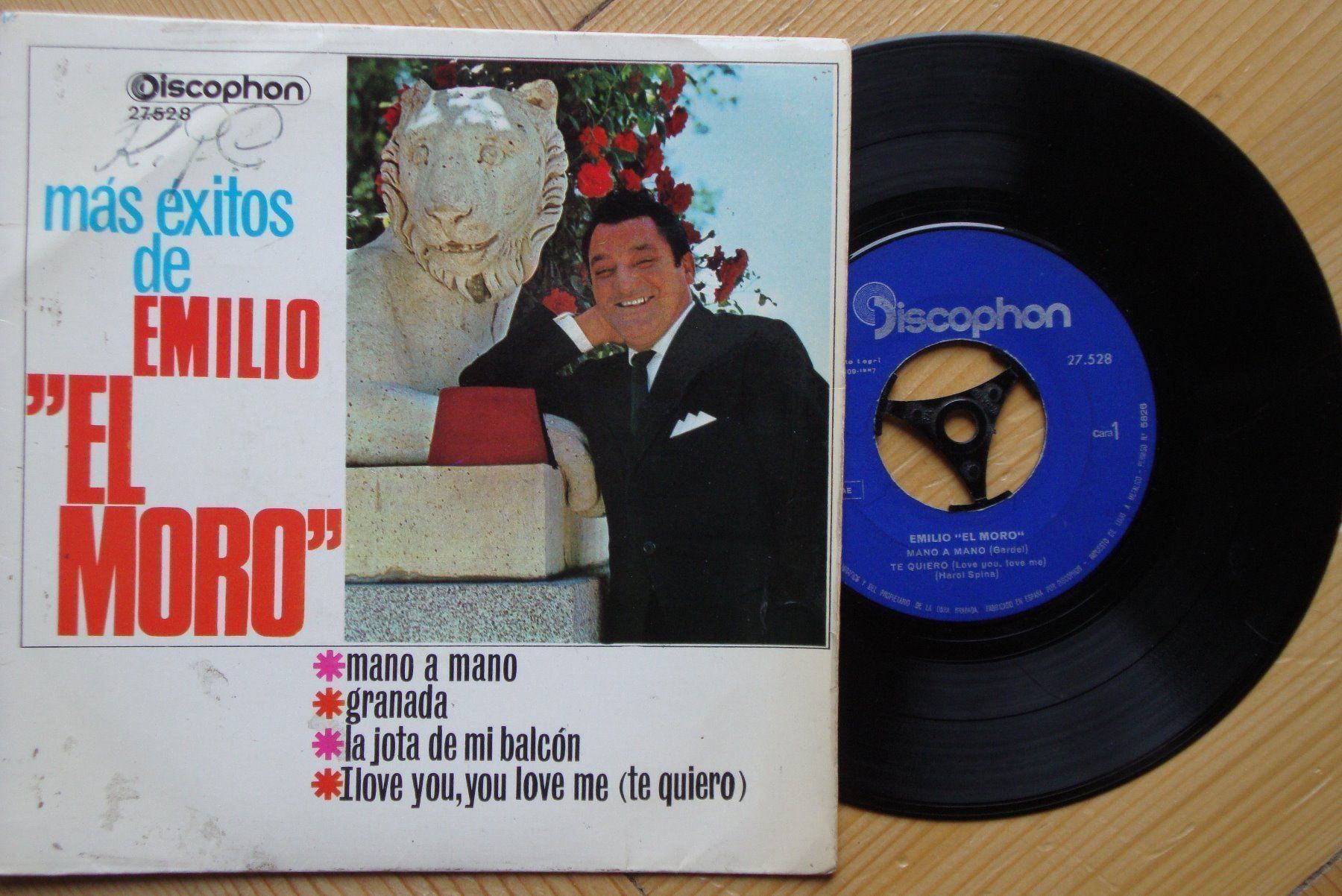 Dischi in vinile: EMILIO "EL MORO" - MANO A MANO - GRANADA – Usato da Bern venduto da Uli_10_11