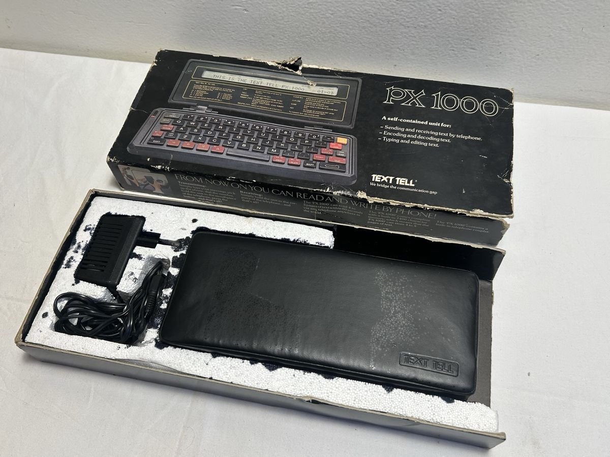 PC: Text Tell PX 1000 – Usato da Geneve venduto da Fil1997 6