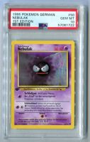 PSA 10 Nebulak 50/102 Basis 1.Edition Deutsch