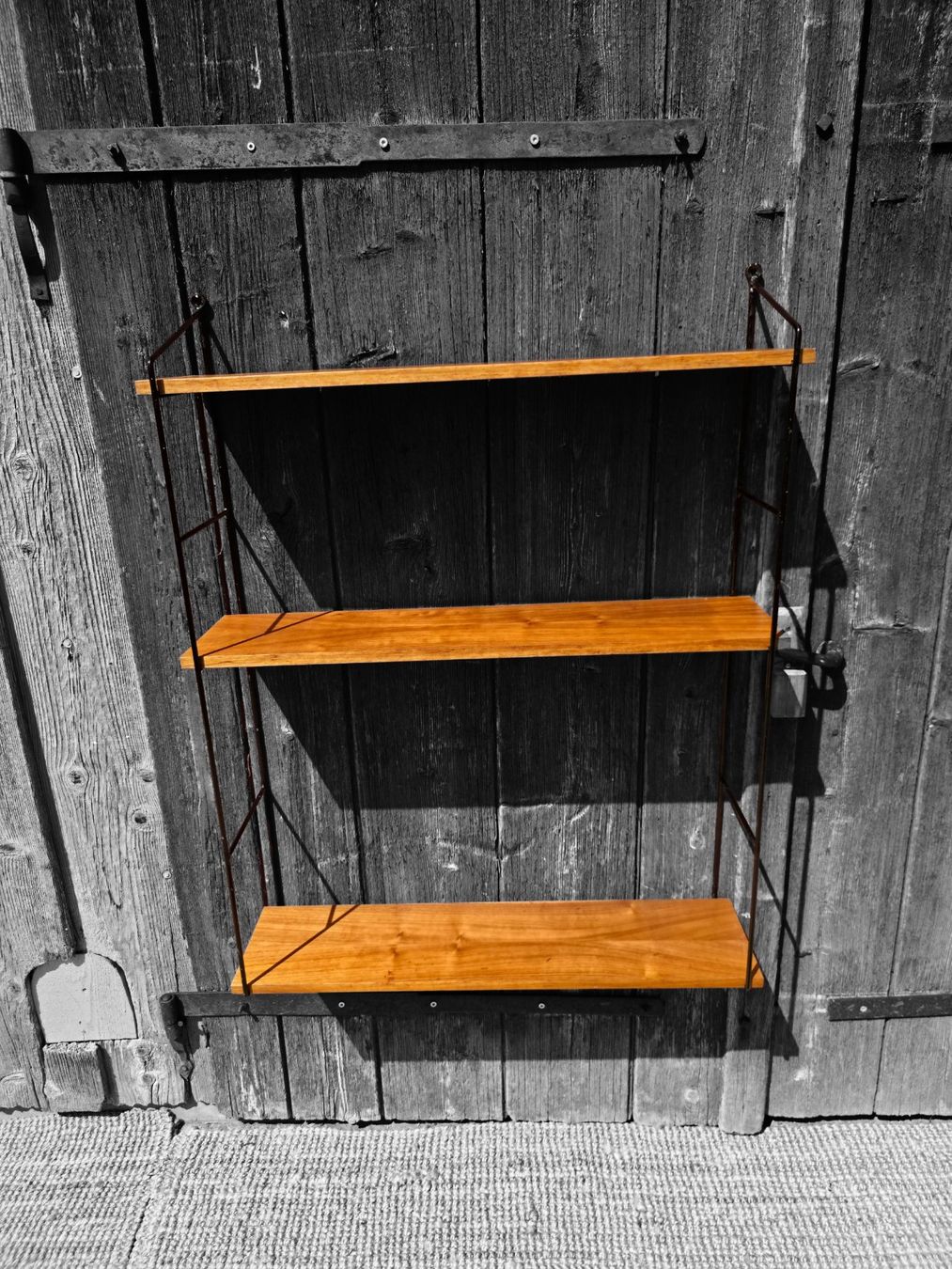 Scaffali: Mid Century String Regal Wandregal Nussbaum – Usato da Haslen AI venduto da Vintagelix 5