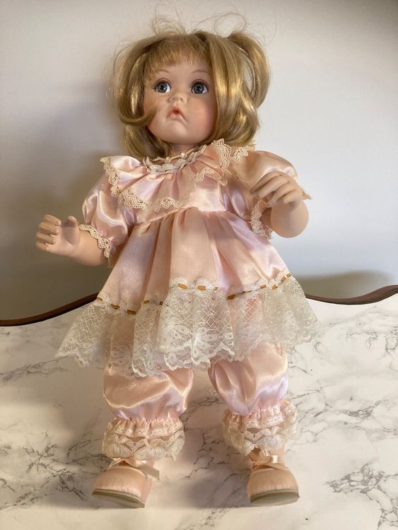 Poupée Ancienne Jolly Toy – 33 Cm, 1966, Vintage Plastique