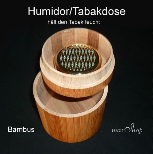 Humidore: Tabakdose/Humidor hält den Tabak feucht, neu – Neu und originalverpackt aus Winterthur von maxxmaxx