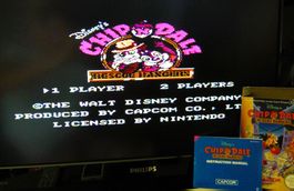 NES : Rescue Rangers Chip'n Dale, CIB, Top état !
