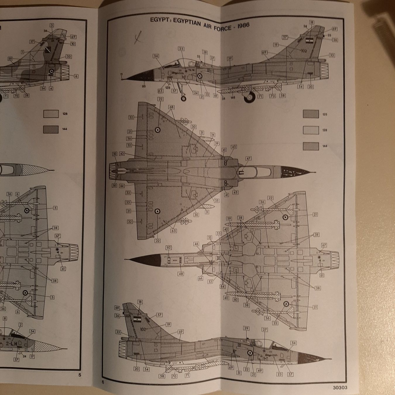 Heller Modellbausätze & Standmodelle: 1673 ... Dassault Mirage 2000 C ... Heller 80303 – Gebraucht aus Bonstetten von Benibanny59 2